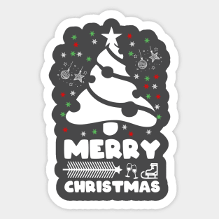 Merry Christmas Sticker